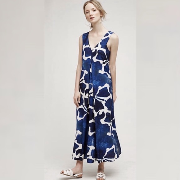 Floreat | Rare Makua Silk Abstract Maxi Dress - Picture 10 of 11